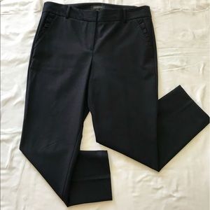 Navy Talbots ankle pants w/ruffle pockets, sz 12